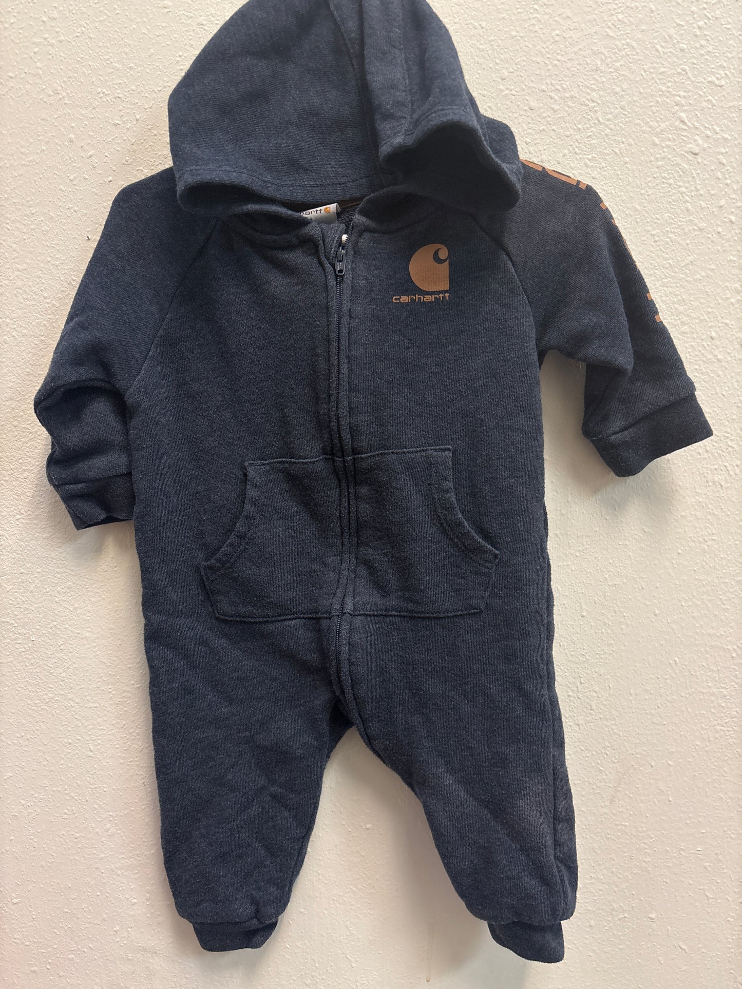 6m Navy Carhartt Romper