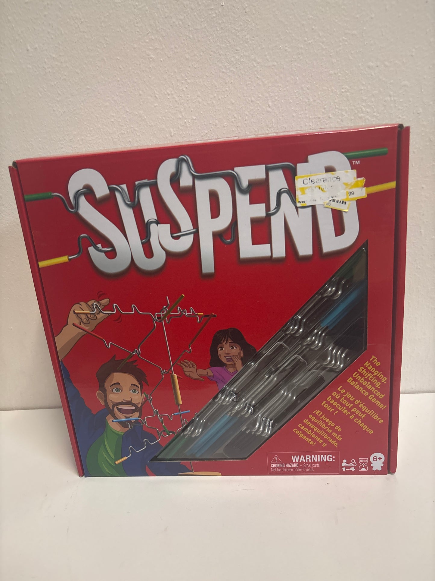 New Spin Master Games, Suspend, A Balancing Family Game of Tricky Hangs & Steady Hands, Family Game Night, Learning Toy, 1-4 Players