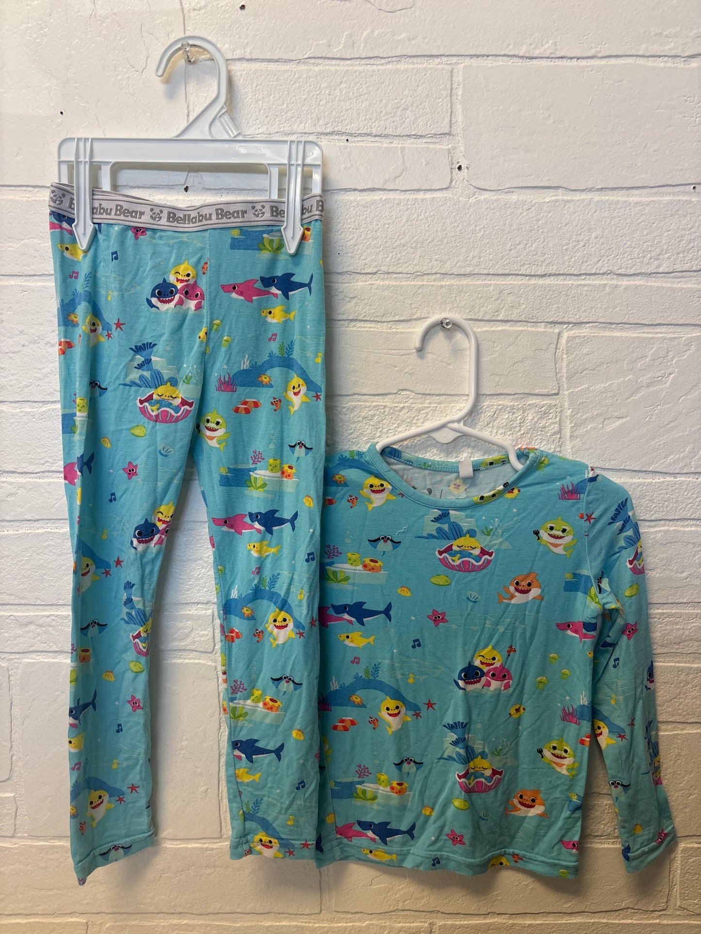 2T Baby Shark Bamboo Pajamas