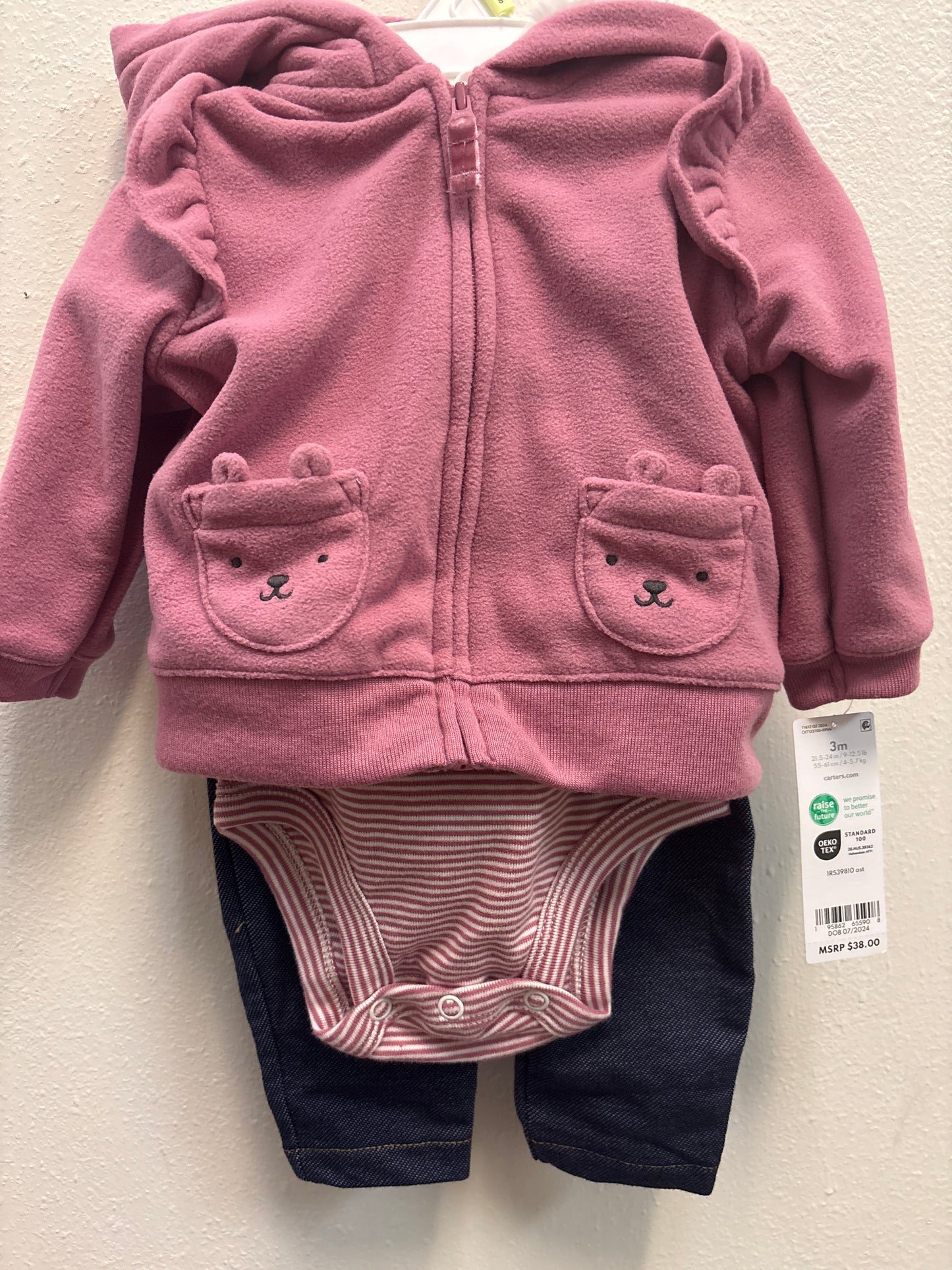3m New Carters 3 Piece Outfit