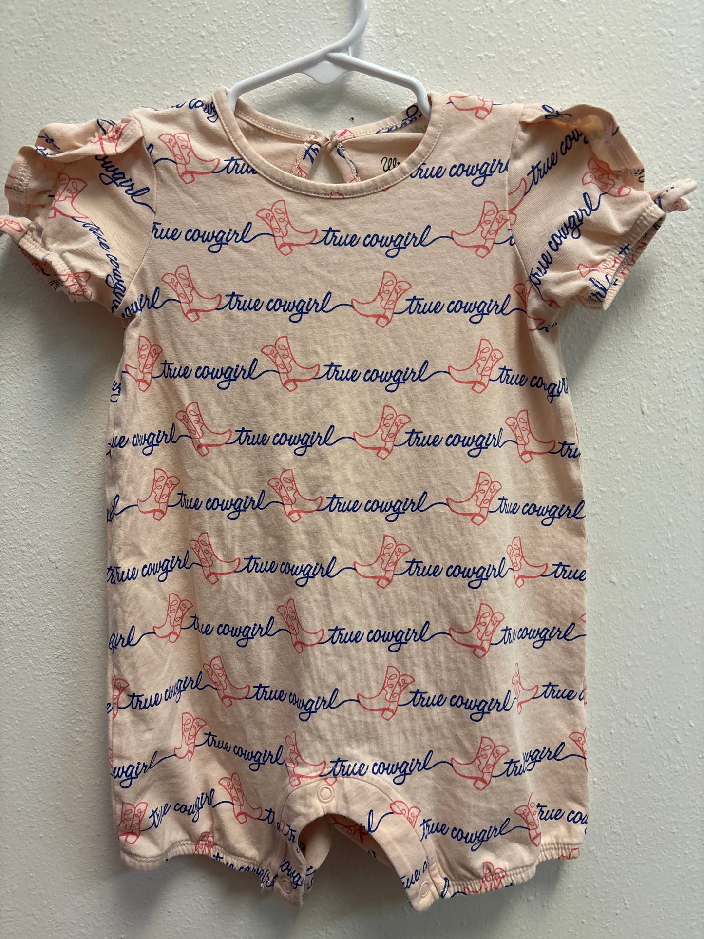 18m Wrangler True Cowgirl Romper