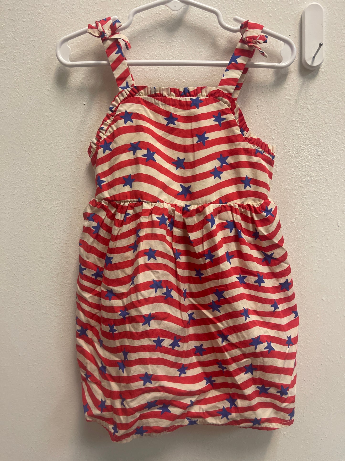 3t Cat & Jack Wavy Stripes Stars Dress