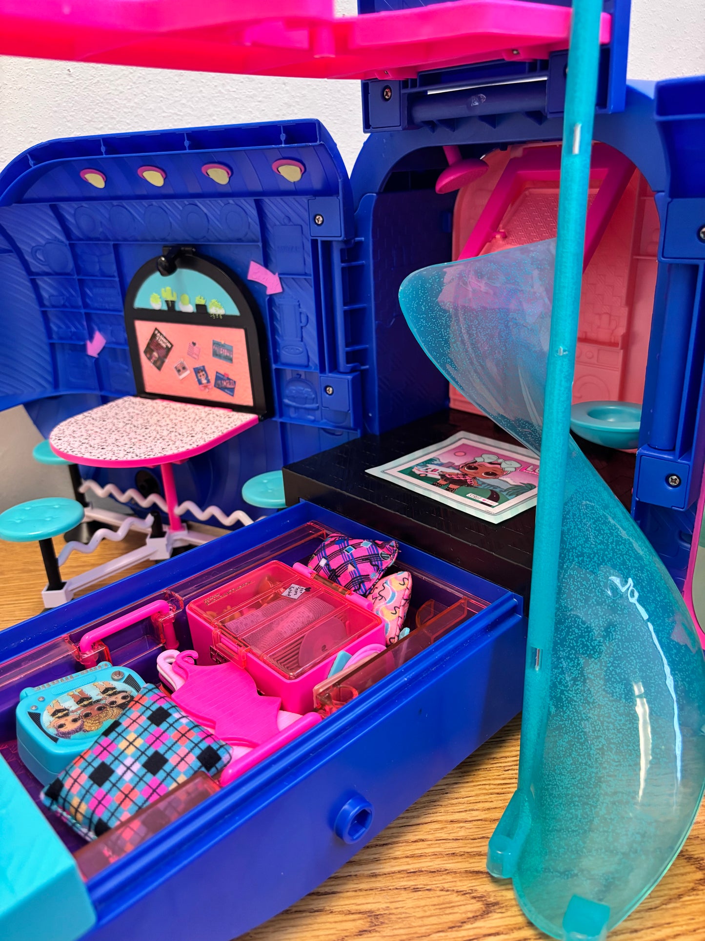 LOL Surprise Doll 4-in-1 Glamper Camper Van Dark Blue