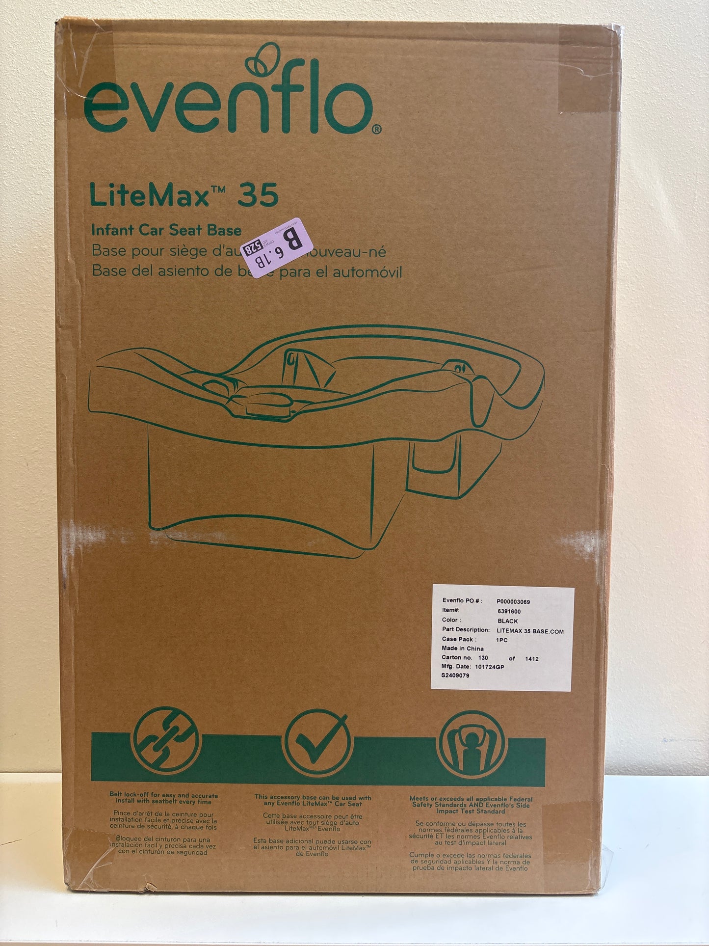 New Evenflo LiteMax 35