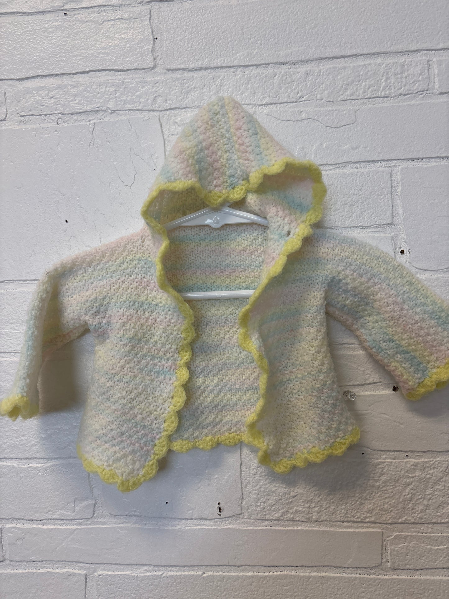 0-3m (no size) Vintage Pastel Stripe Sweater