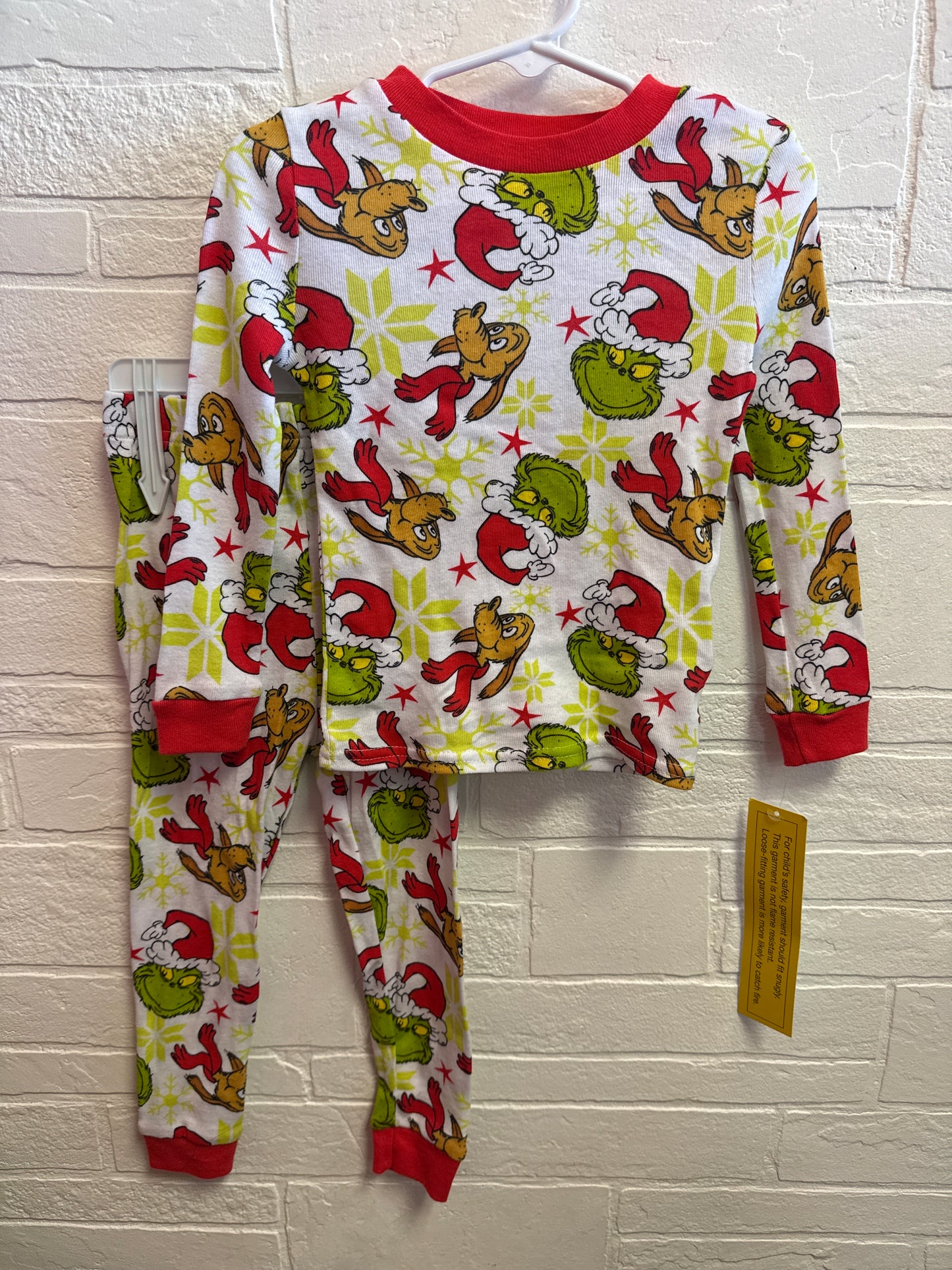 3t NEW Grinch + Dog Pajamas