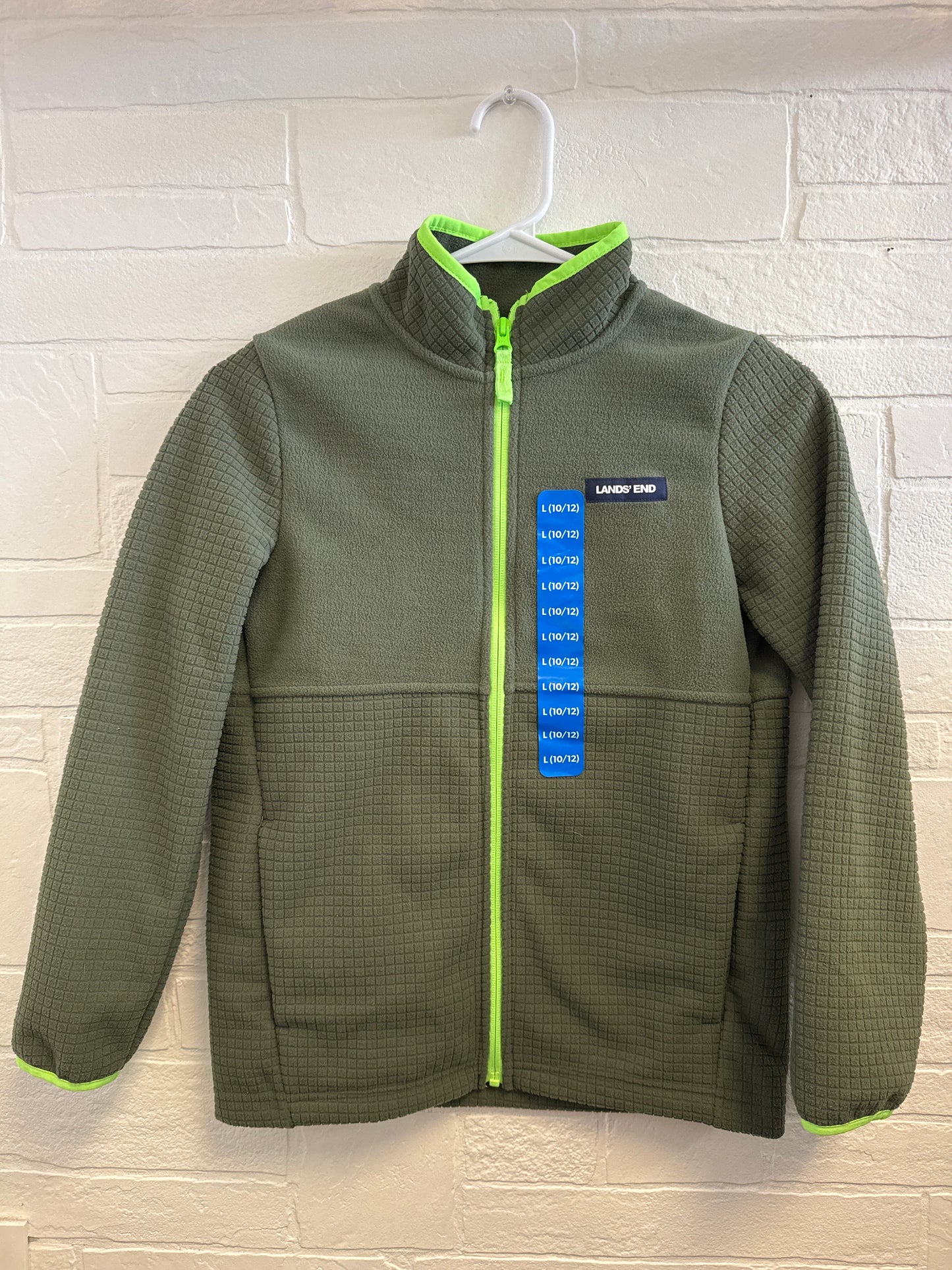 10/12 NWT Lands End Green Jacket