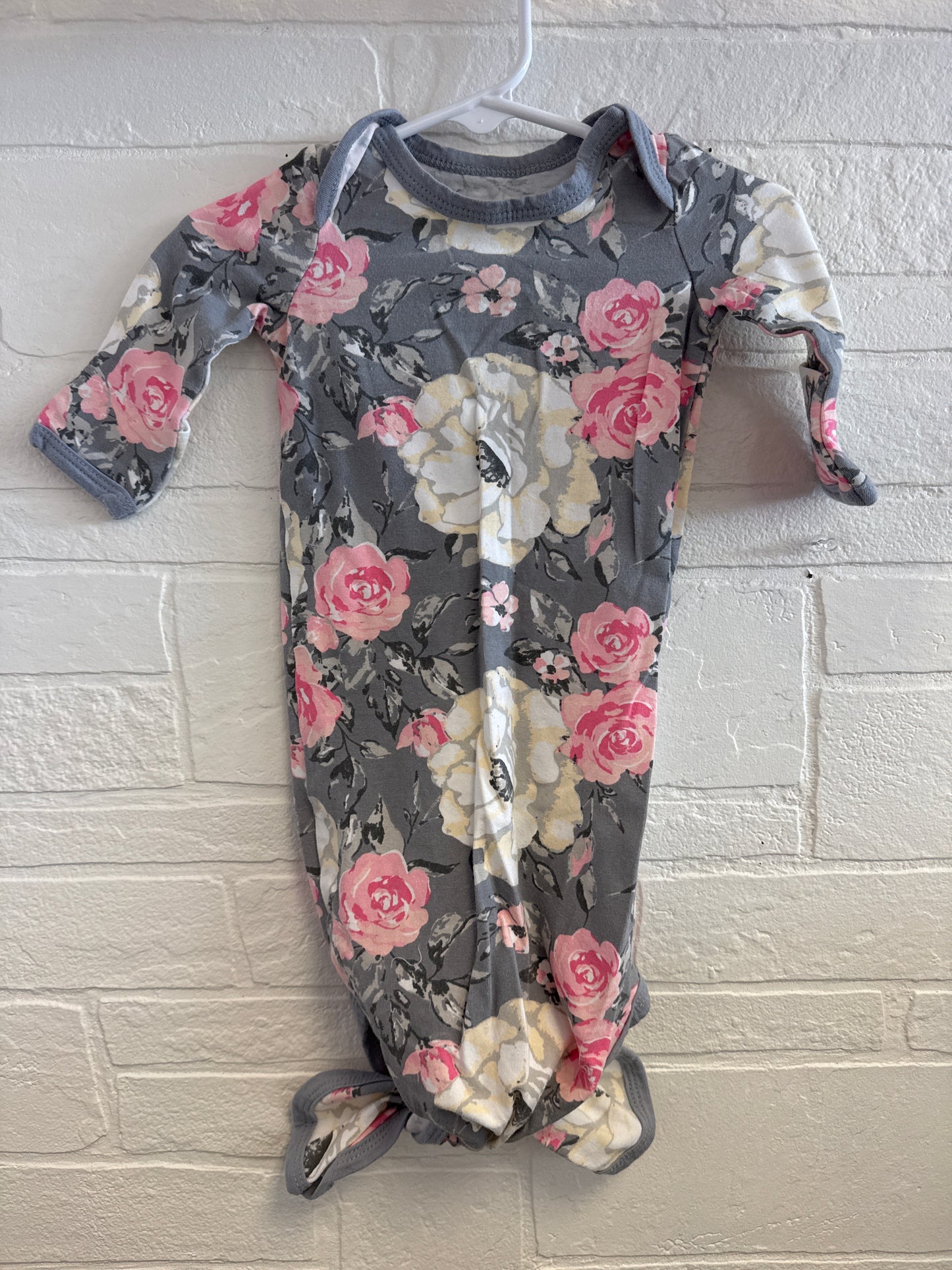 3m Floral Tie Bottom Gown
