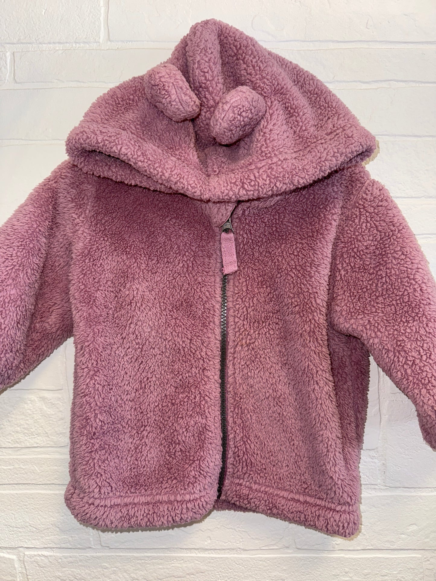 12-18m Hanna Andersson Mauve Fuzzy Coat