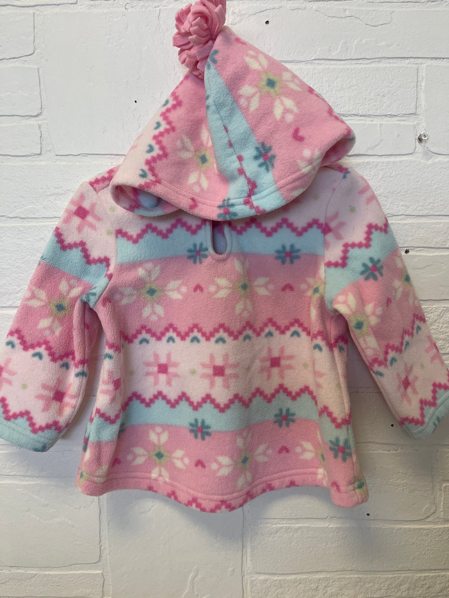2t Gymboree Pink Snowflake Hoodie