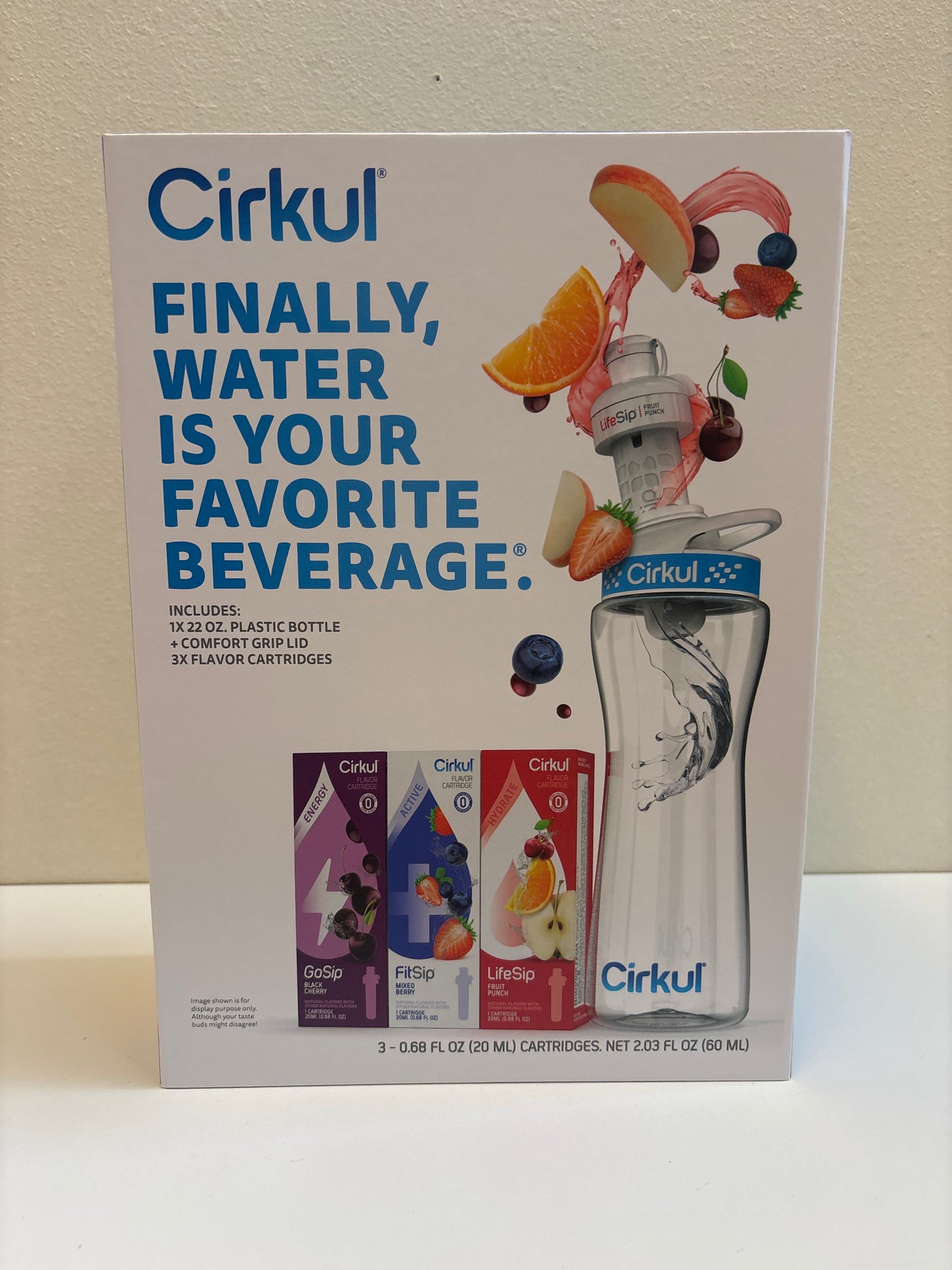 New Cirkul Water Bottle and Cartridges