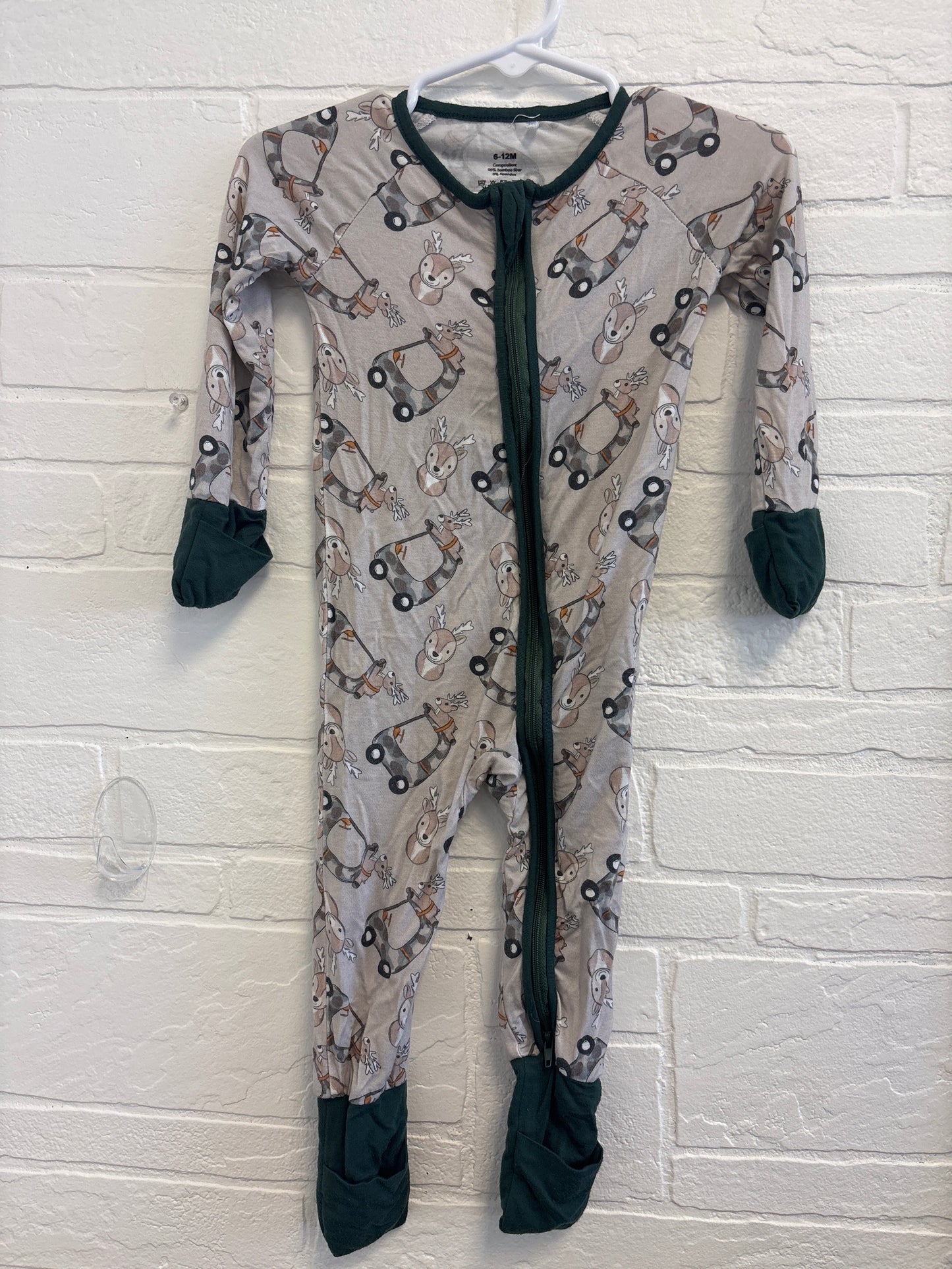 6-12m Bamboo Deer Hunting Pajamas
