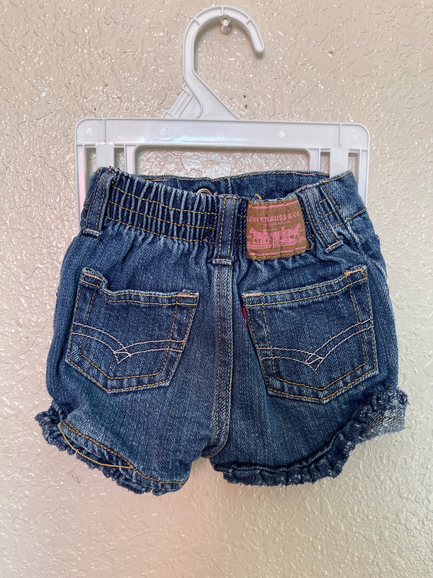 3/6m Vintage My First Levi’s Jean Shorts