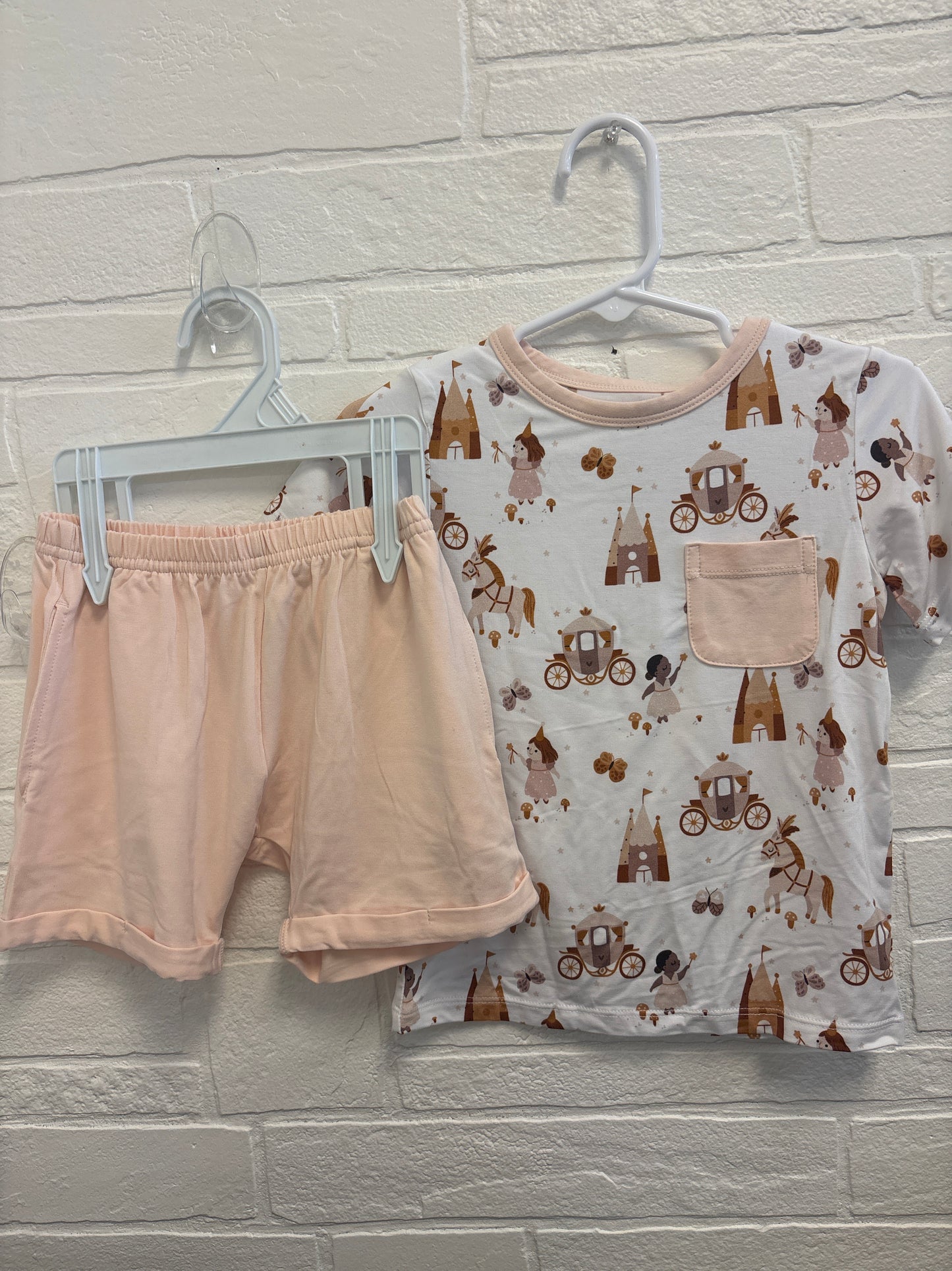 2T New Bamboo Princess Pajamas