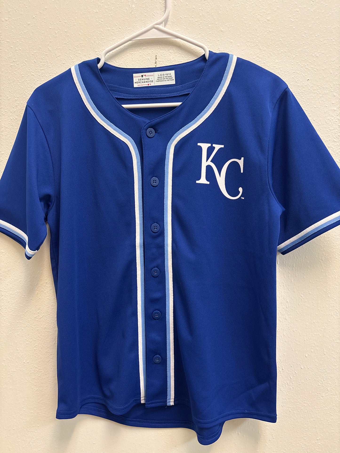 10-12 Kansas City Royals Jersey