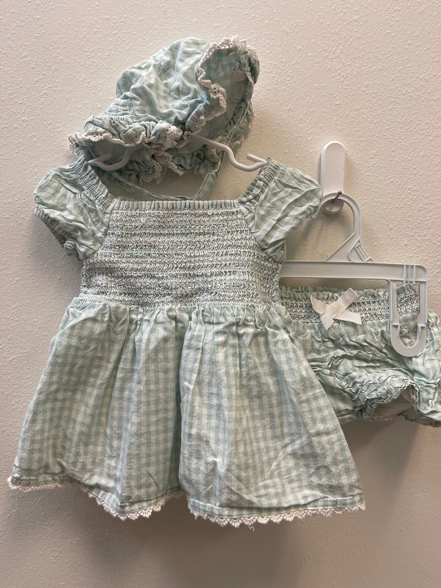 24m Maxx Studio Mint Ginham 3 pc Set