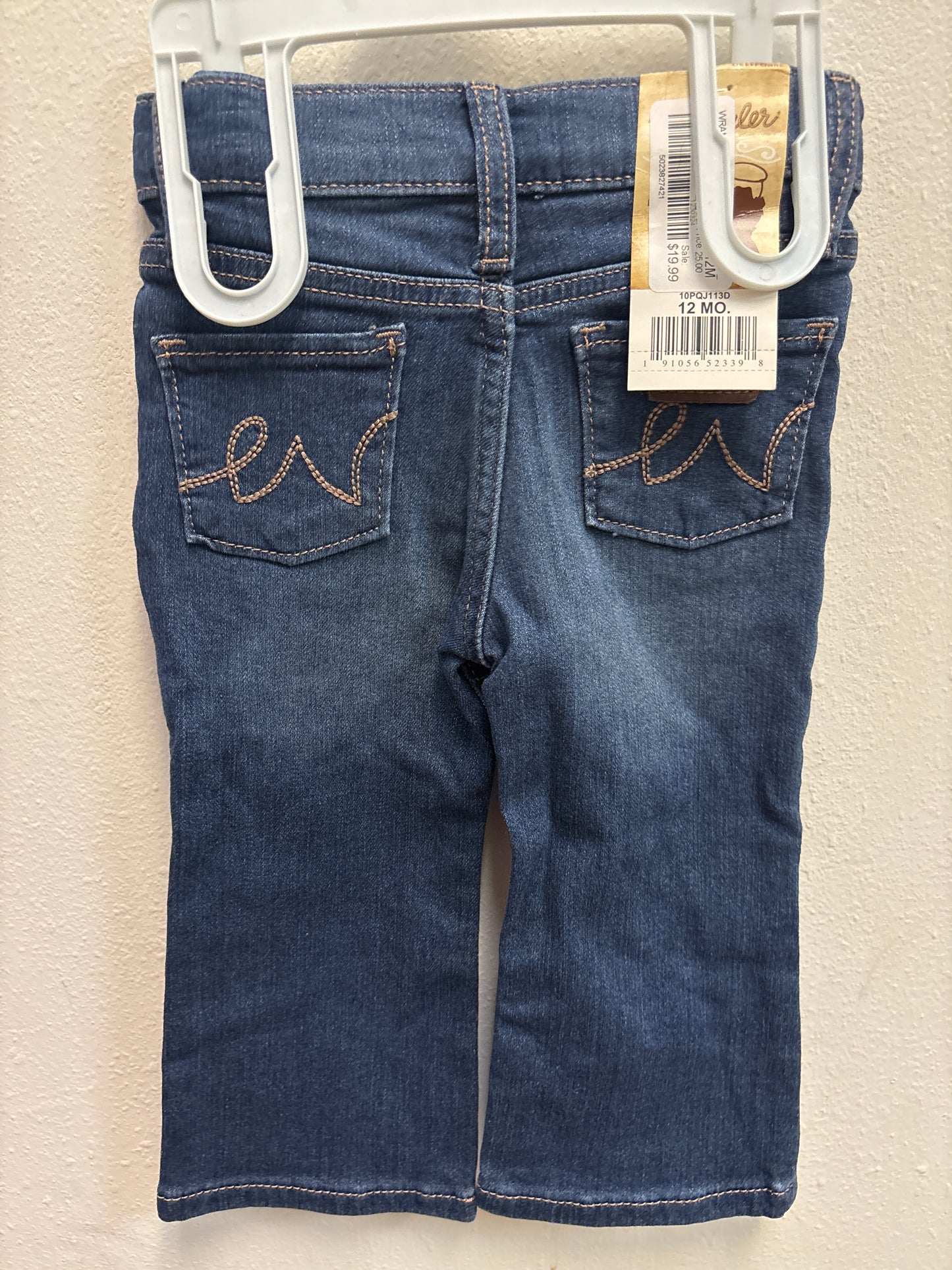 12m New Wrangler Bootcut Jeans