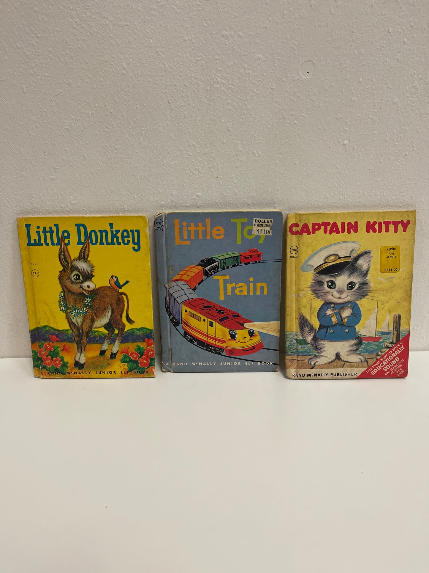 Vintage set 3 Junior Elf Books
