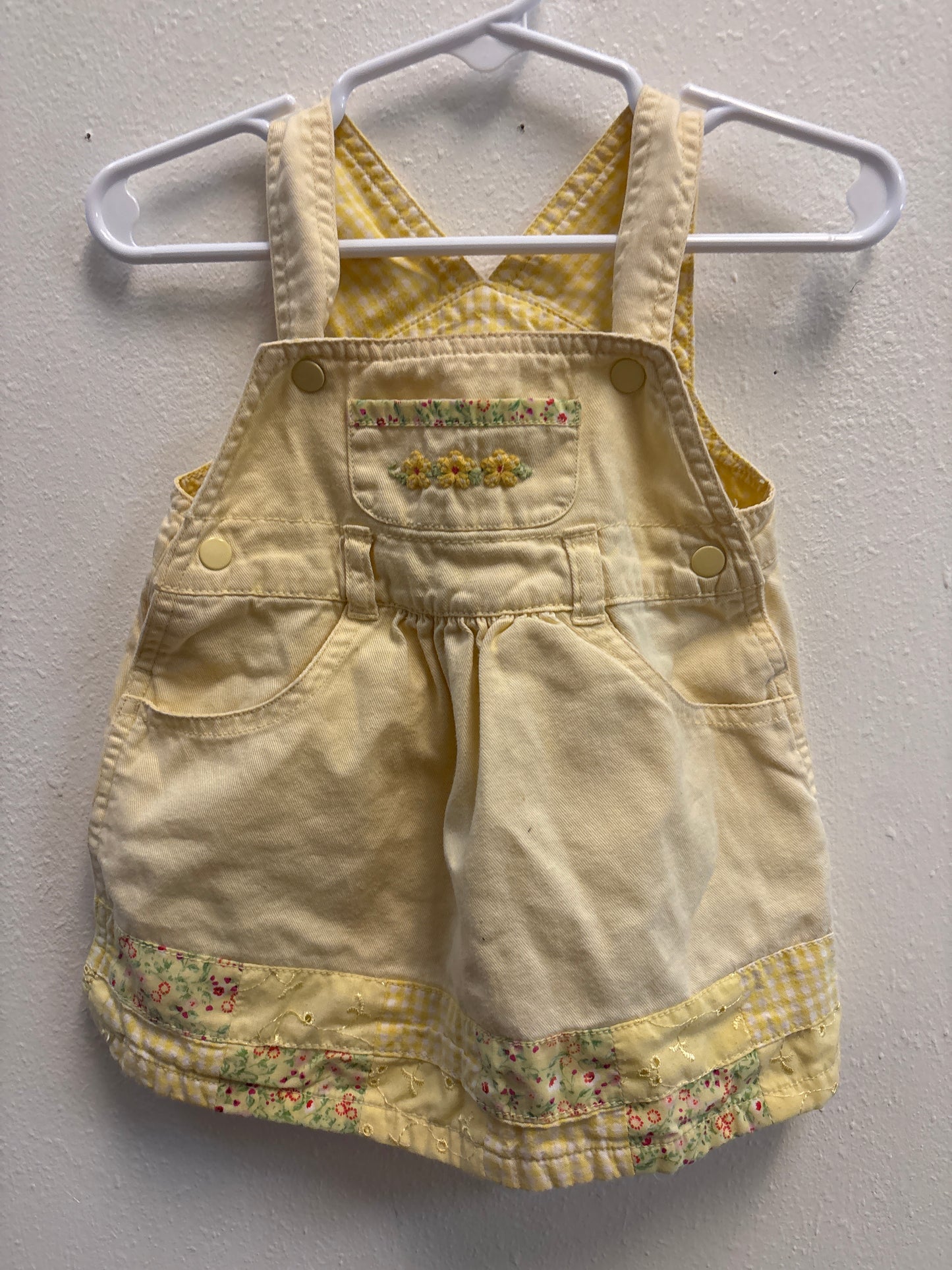 12m Vintage Yellow Dress