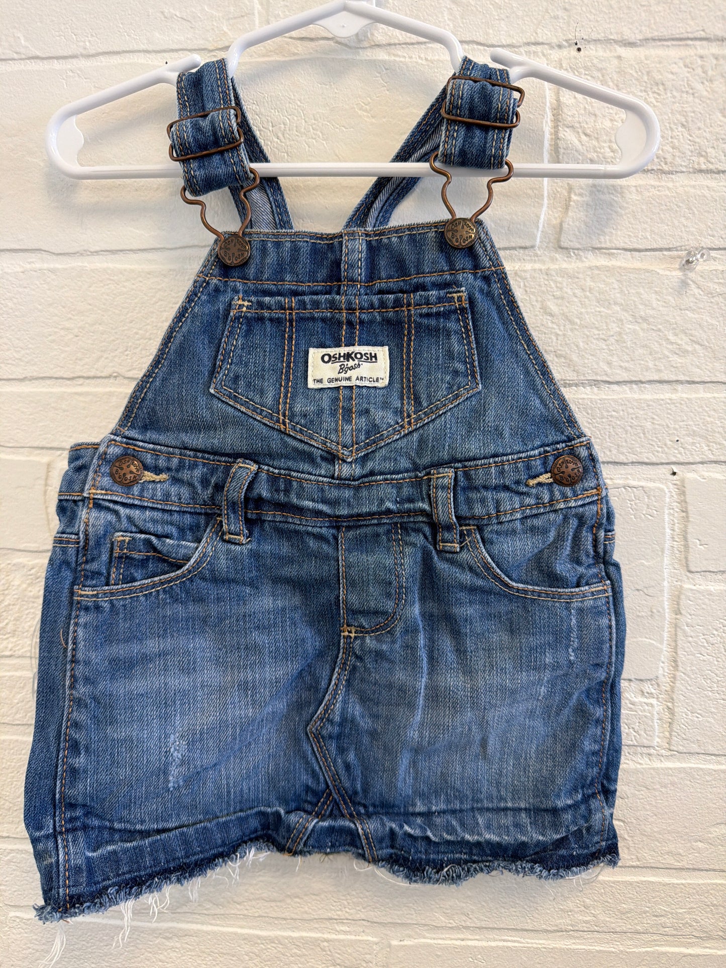 18m OshKosh B’gosh Denim Dress Overalls