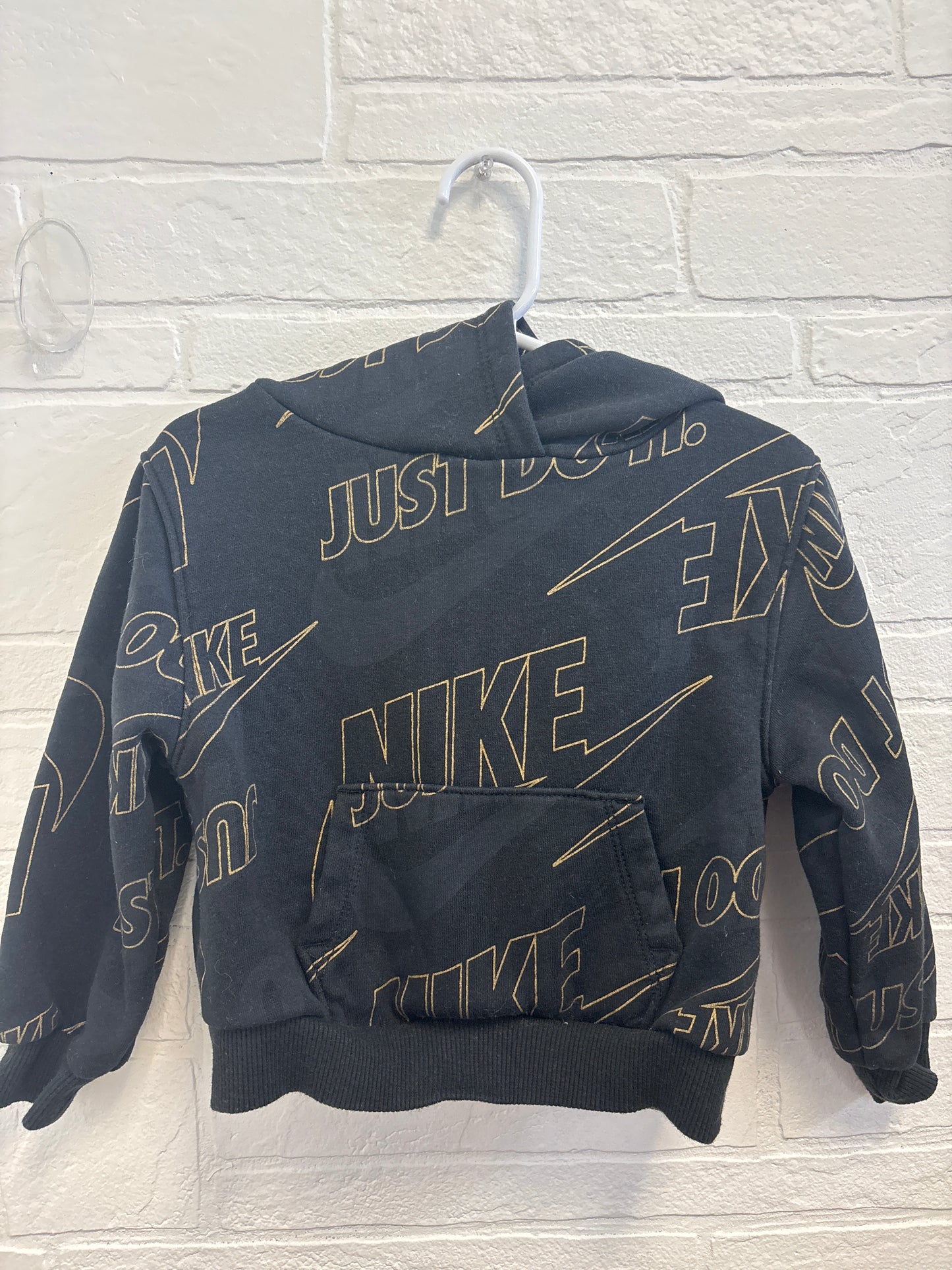 2T Black Gold Nike Hoodie