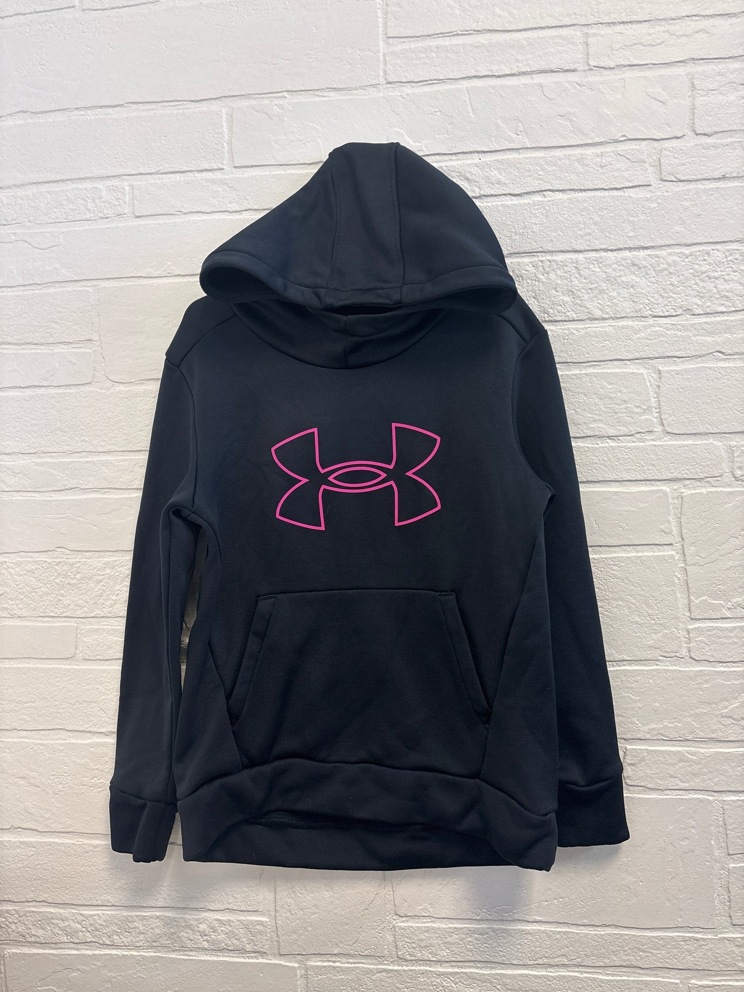 YSM Under Armour Pink Black Hoodie