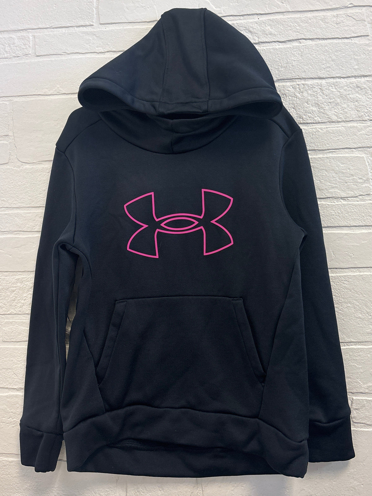 YSM Under Armour Pink Black Hoodie