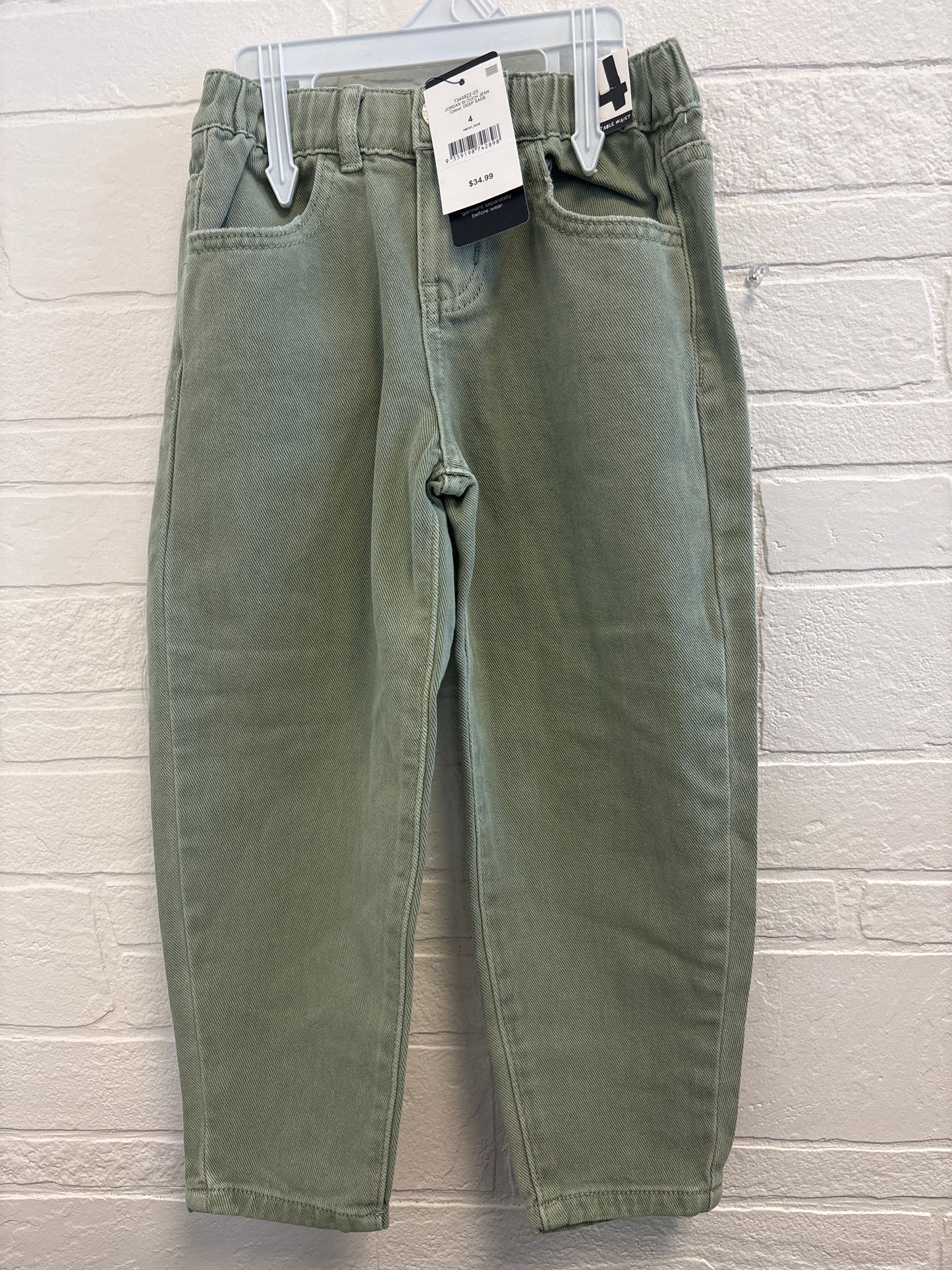 4 New Girls Sage Jeans