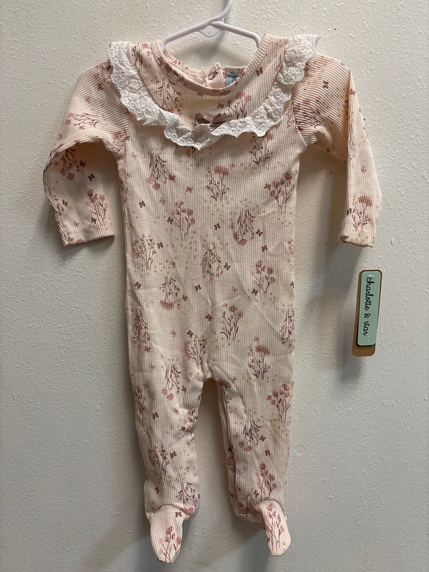 3-6m New Floral Sleeper