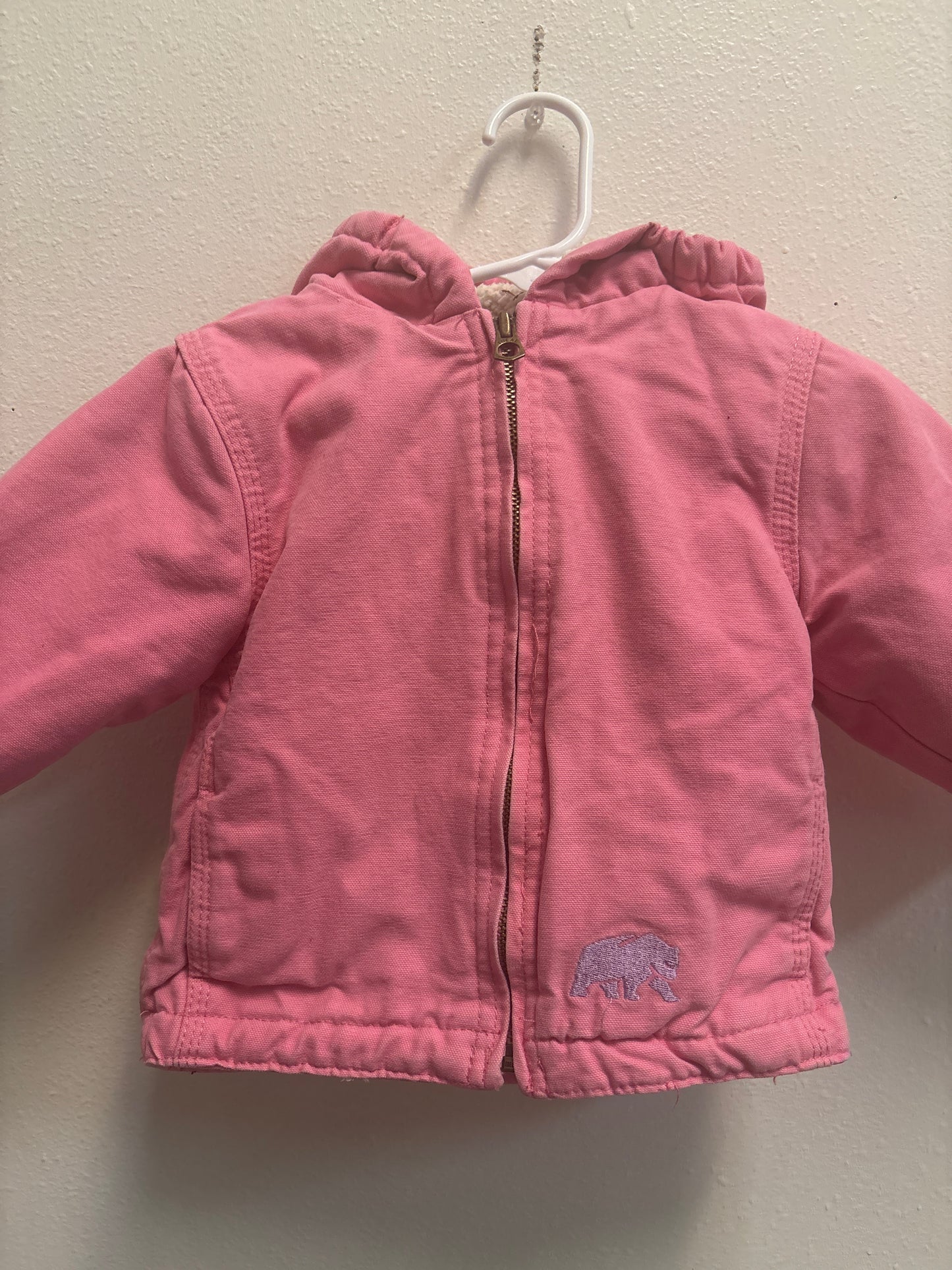 12m Pink Berne Sherpa Coat
