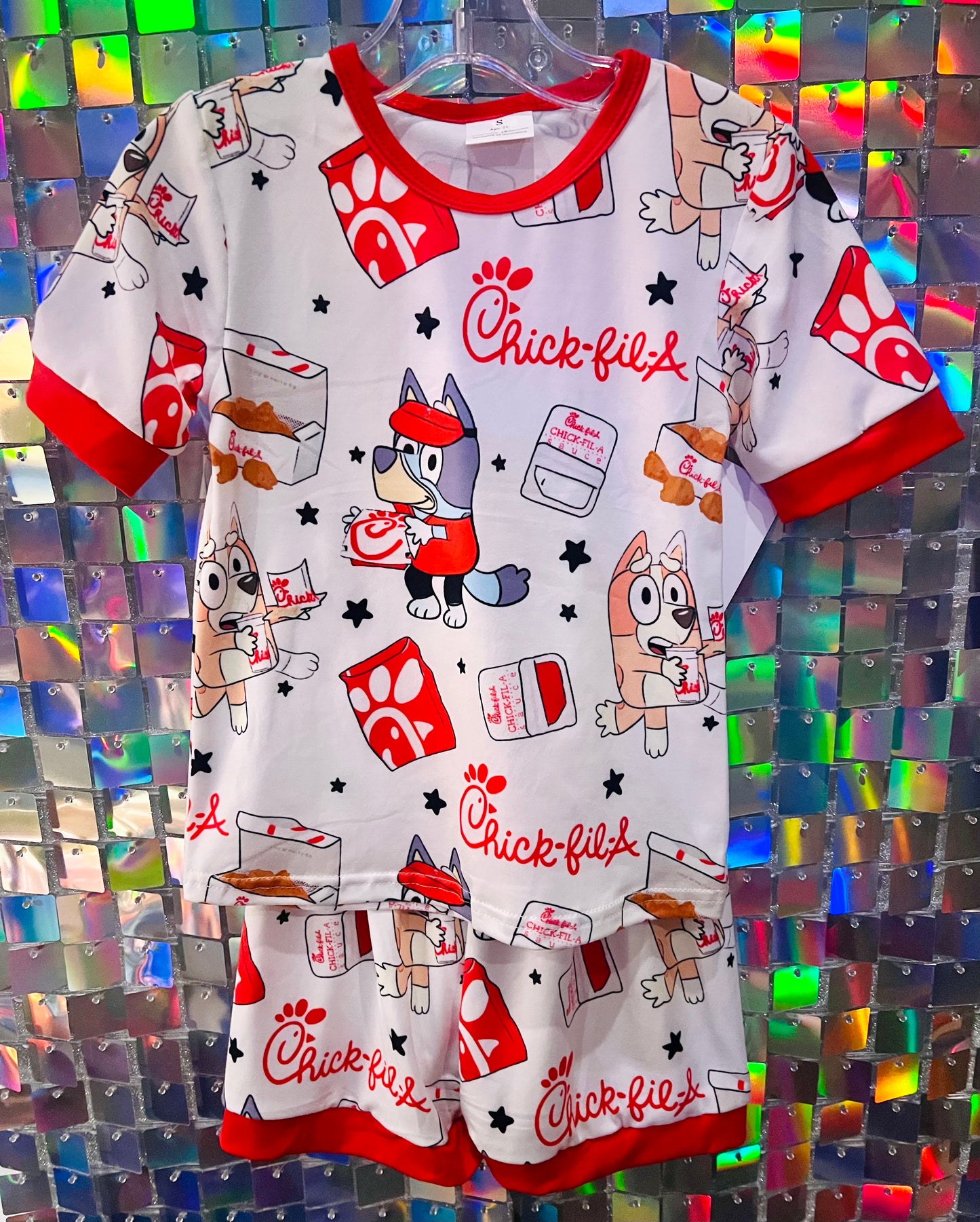 2T Bluey ChikFilA 2 Pc