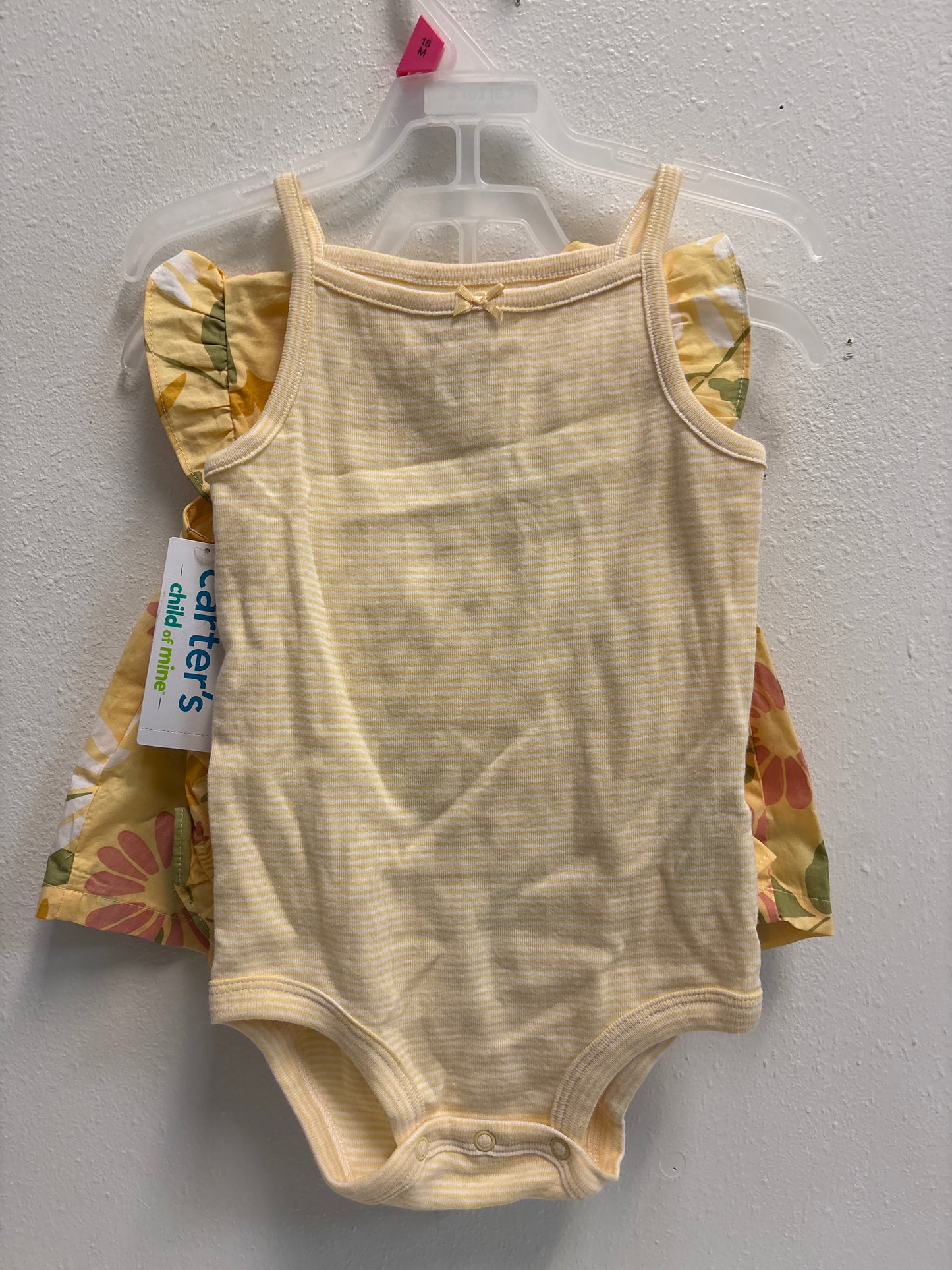 18m New Yellow Floral Set