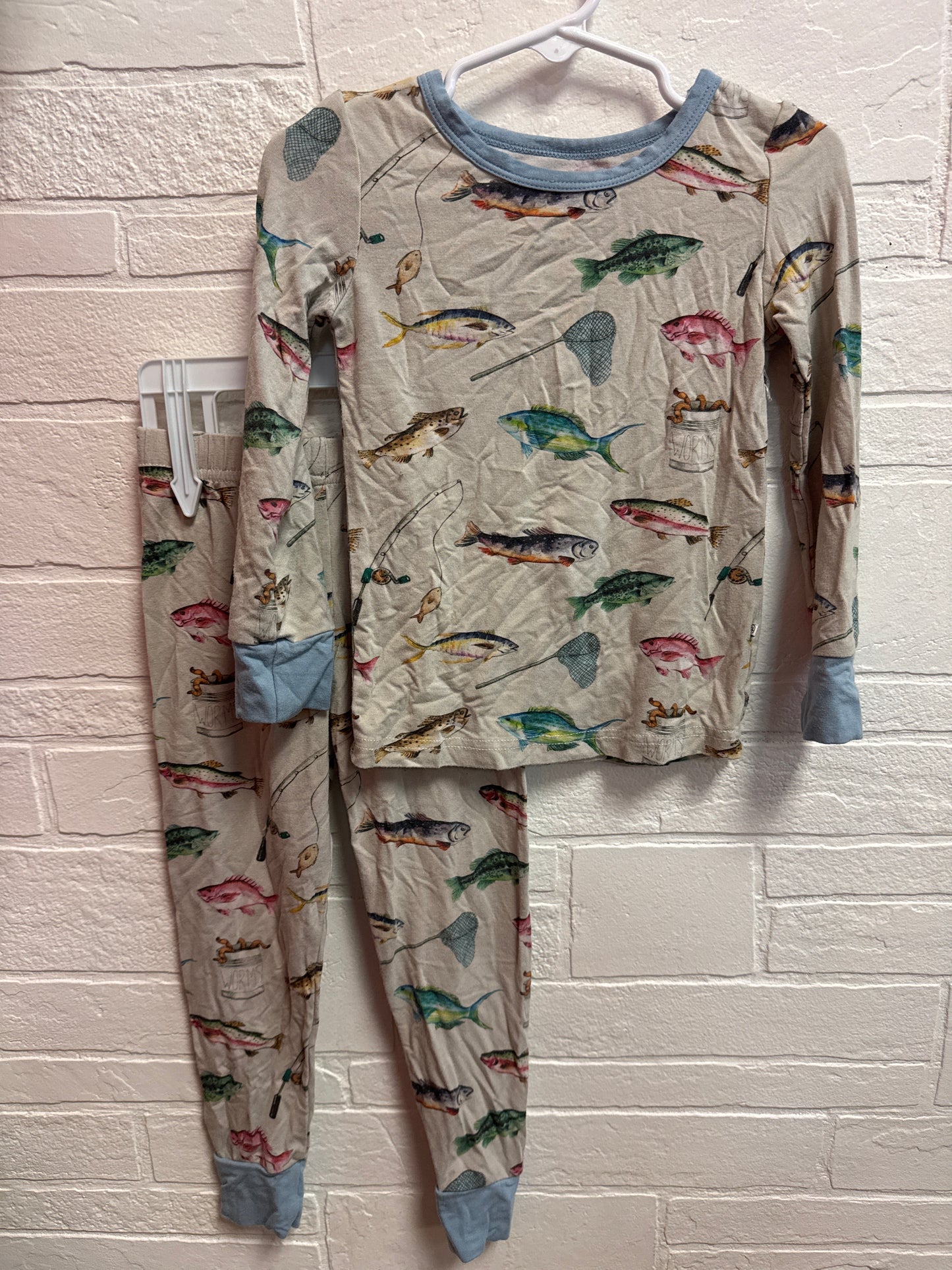 2t Caden Lane Bamboo Fishing Pajamas