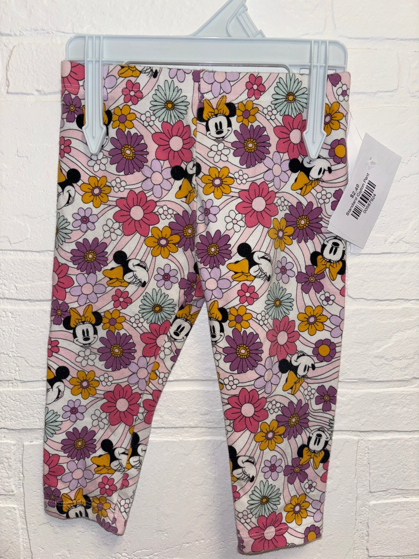 12m Floral Minnie Mouse Cotton Pant