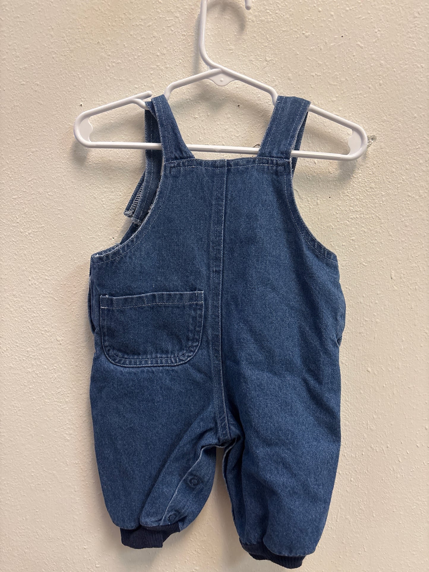 0-6m Vintage Football Overalls