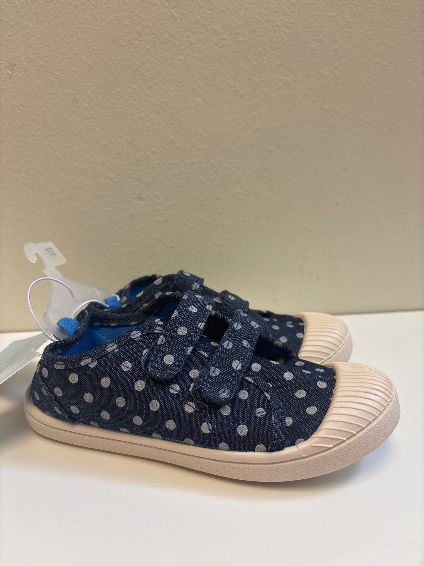 Size 12 New Blue Velcro Shoes