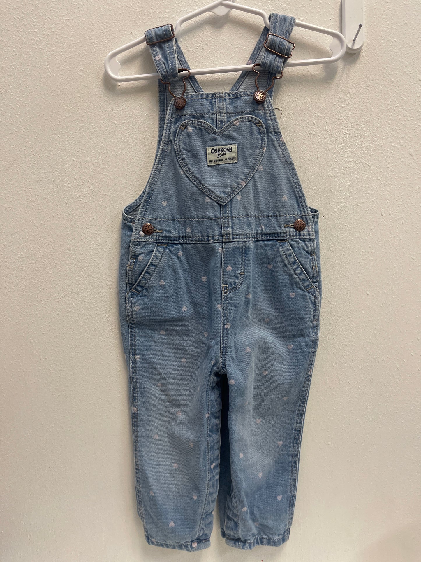 18m Osh Kosh Heart Overall