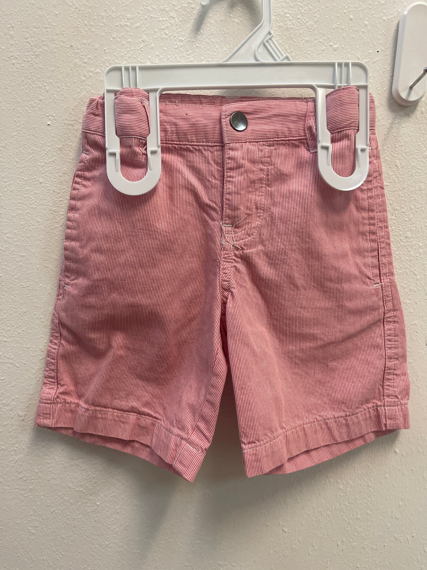 2t Classic Club Coral Pinstripe Short