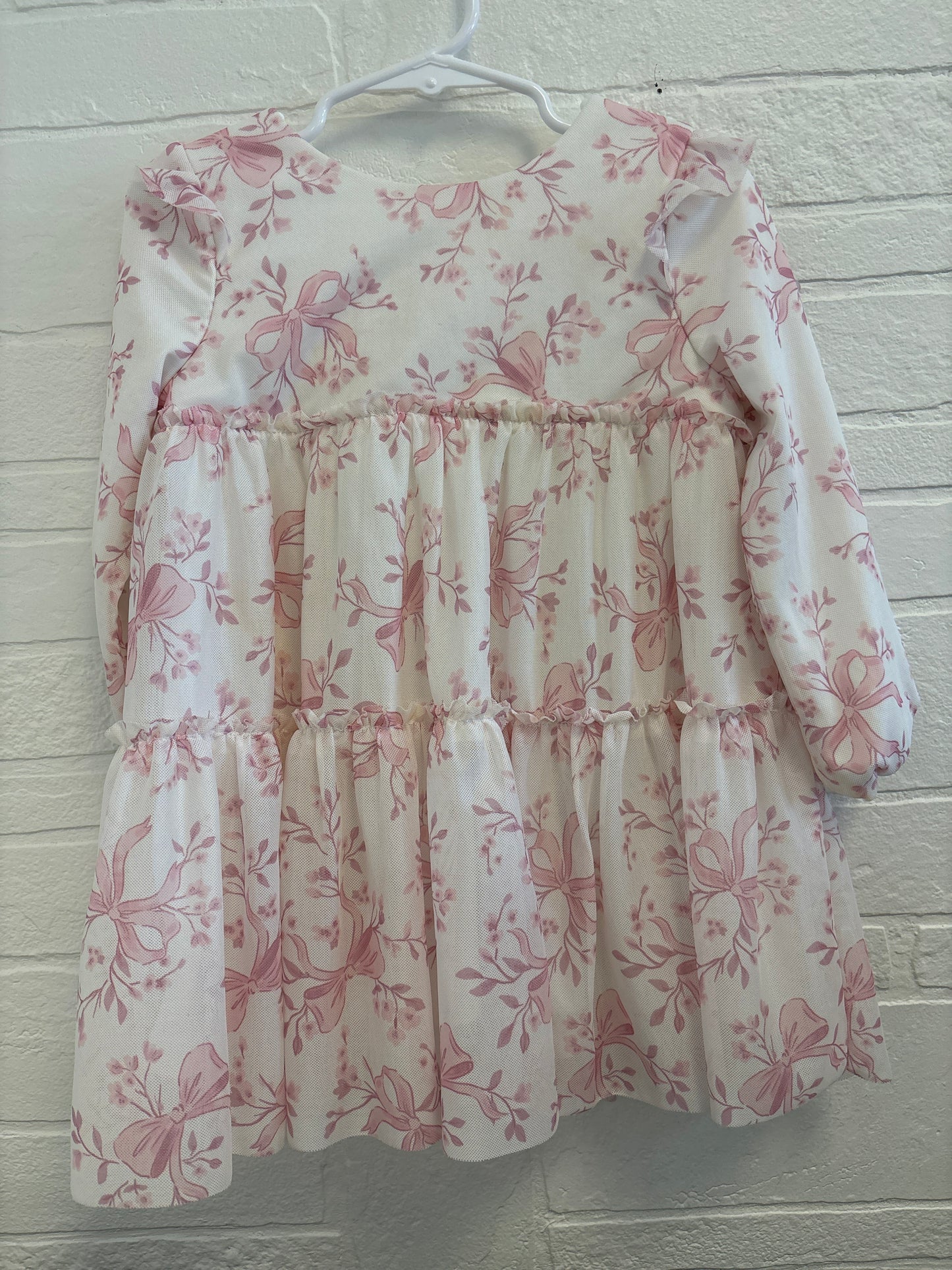 24m Pink Bows Dress