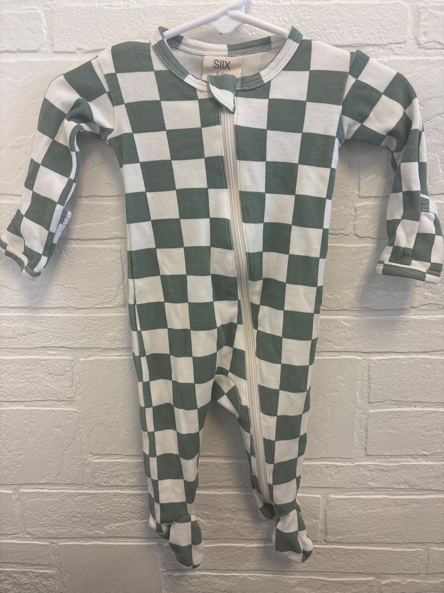 0-3m Siix Checkered Sleeper