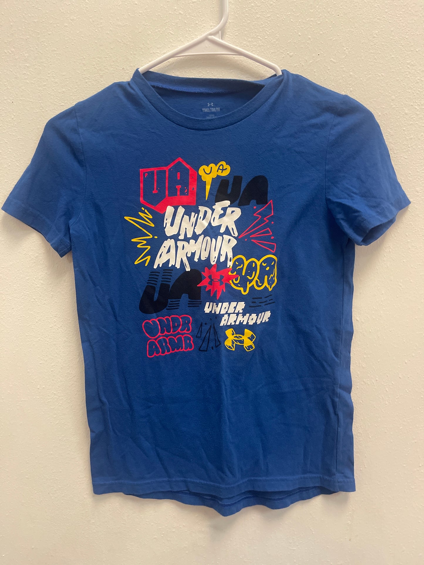 YMD Under Armour Blue Grafitti Tee
