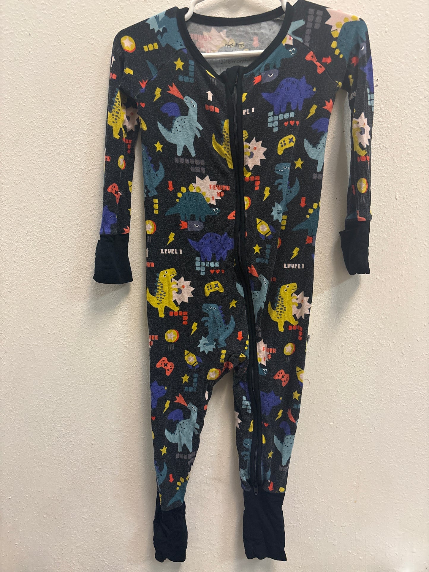 12-18m Little Sleepies Dino Pajamas