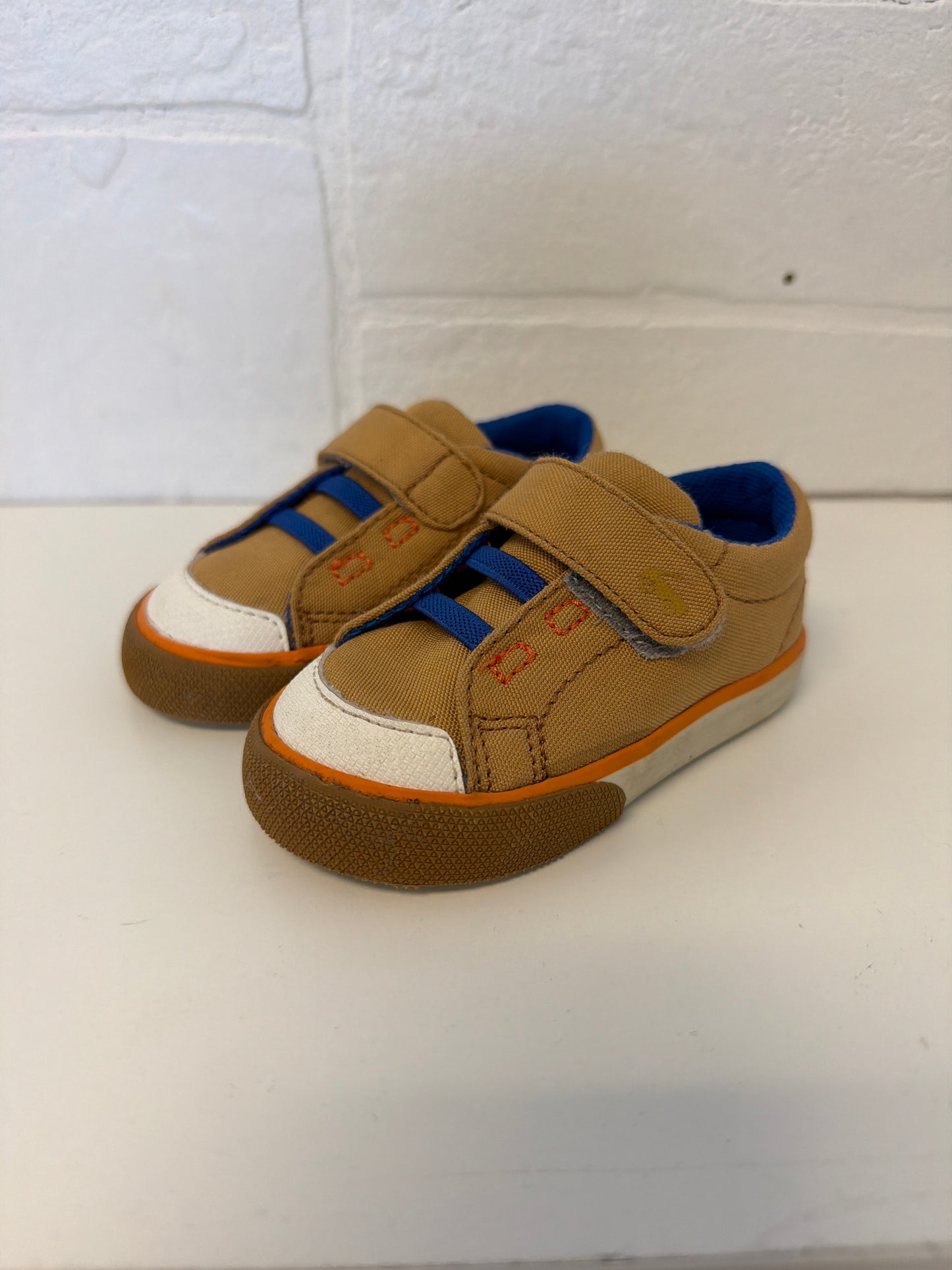 Size 4 See Kai Run Khaki Shoes
