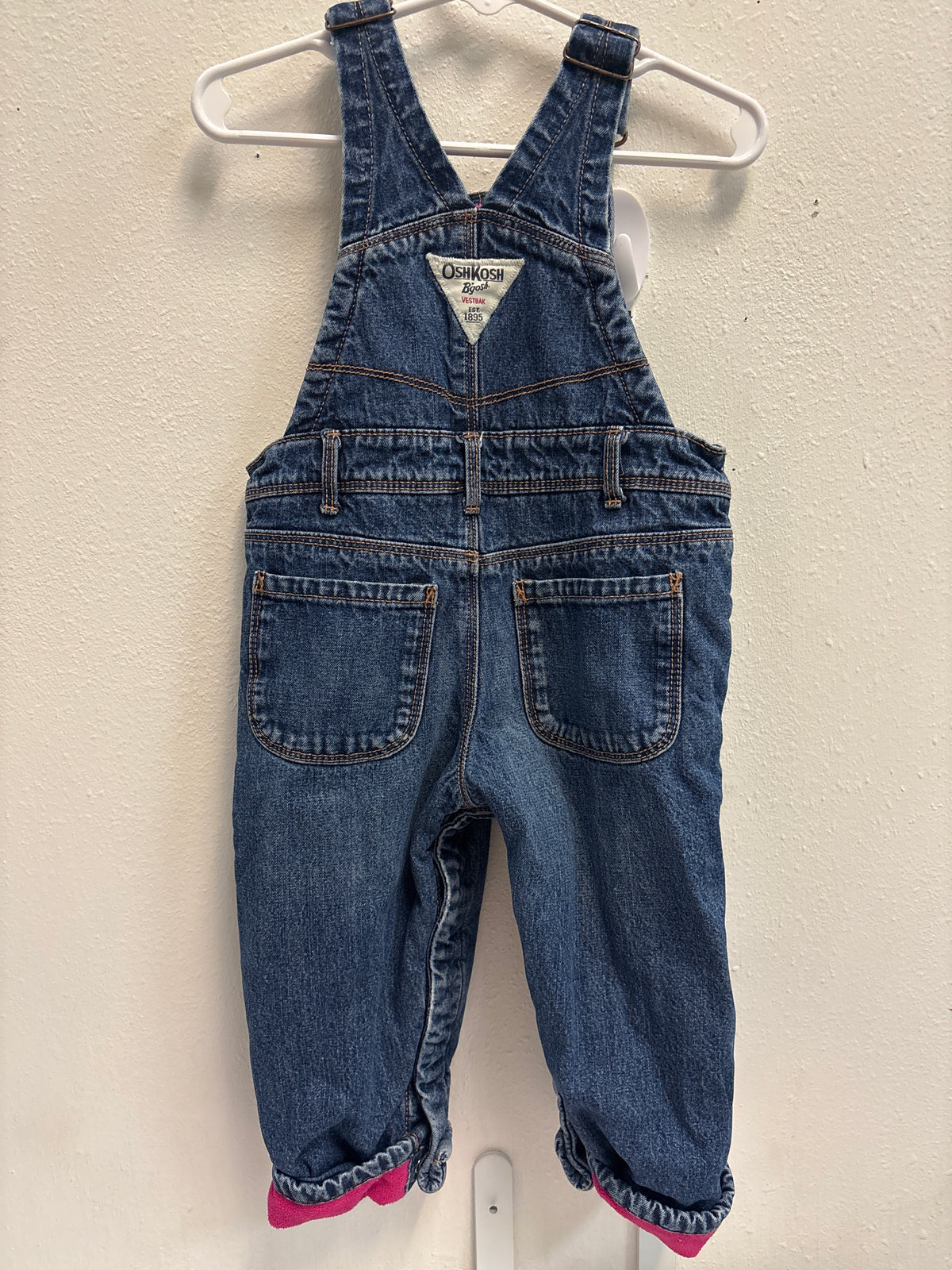 18m Fleece Lined Osh Kosh Overalls