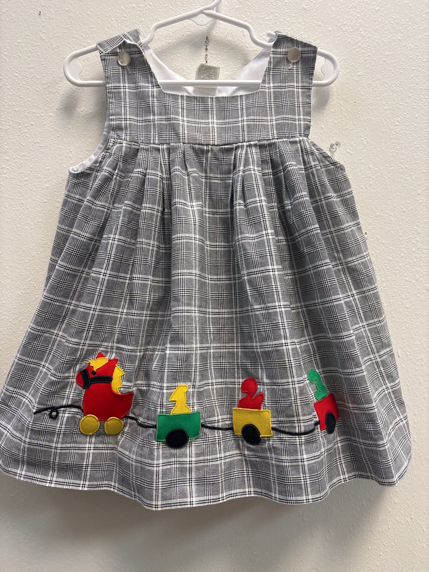 4 Vintage Number Train Dress