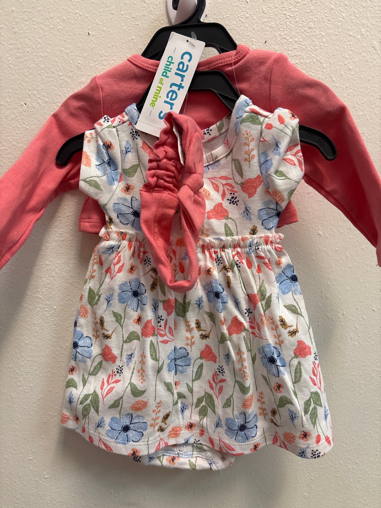 NB New Carters Dress + Cardigan