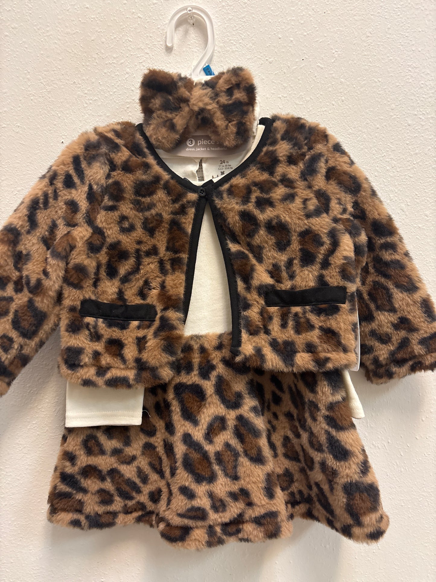 24m New Fur Dress and Jacket