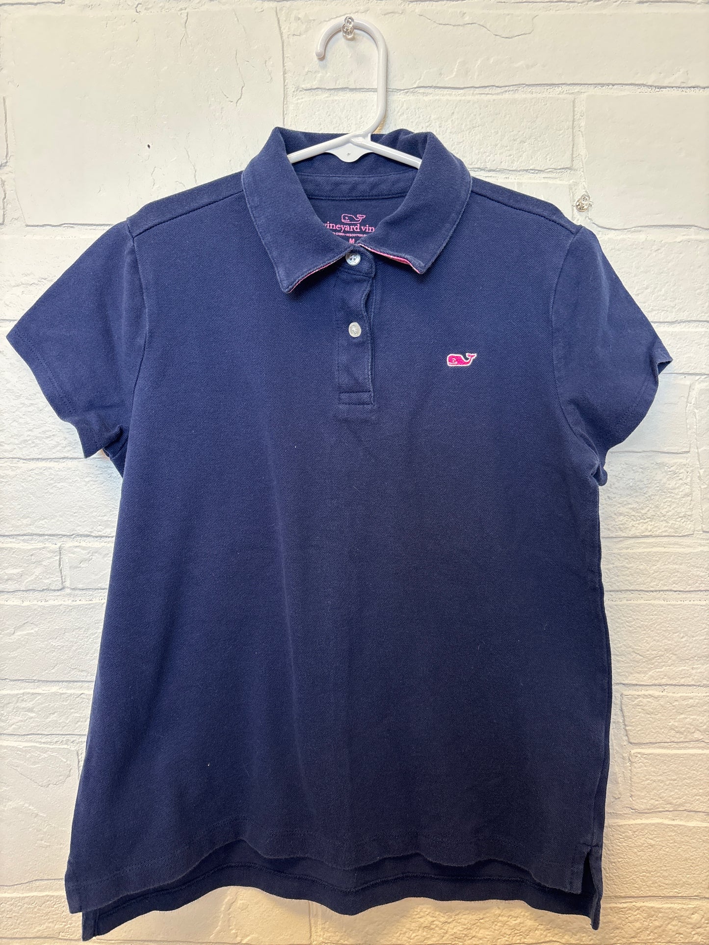 8-10 M Vineyard Vines Navy Polo
