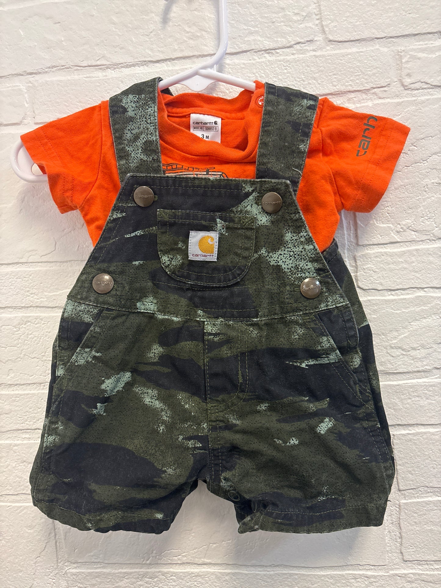 3m Carhartt Camo Shortalls