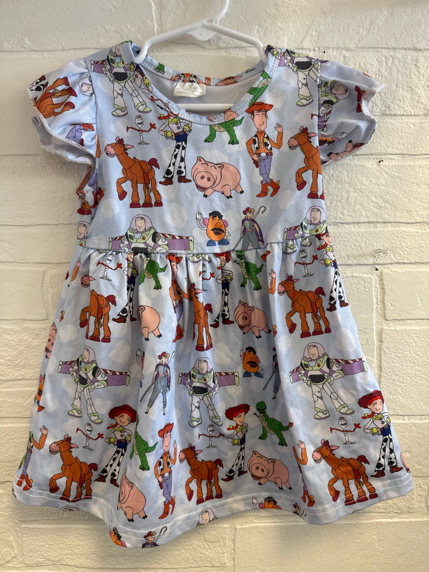 12/18m Toy Story Dress Blue